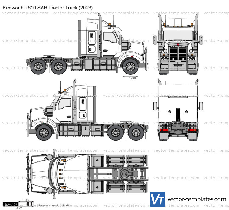 Kenworth T610 SAR Tractor Truck