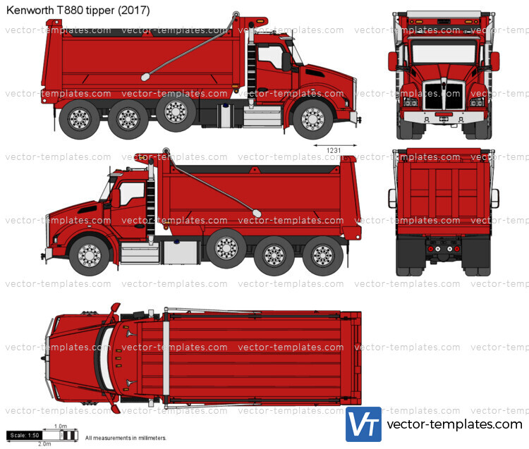 Kenworth T880 tipper