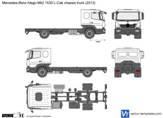 Mercedes-Benz Atego Mk2 1530 L-Cab chassis truck