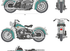 Harley-Davidson Panhead FLH Duo-Glide