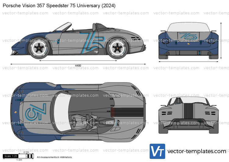 Porsche Vision 357 Speedster 75 Universary