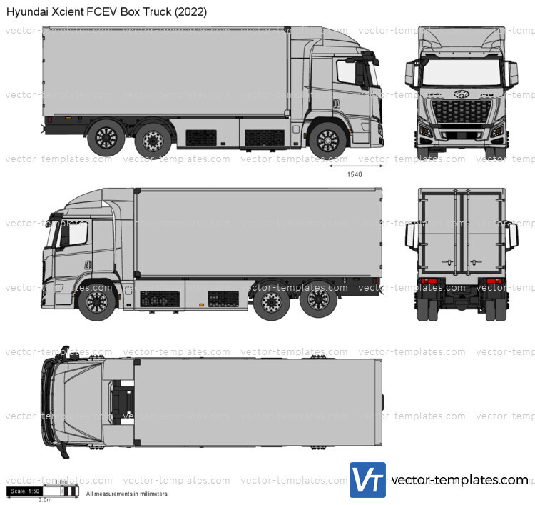 Hyundai Xcient FCEV Box Truck