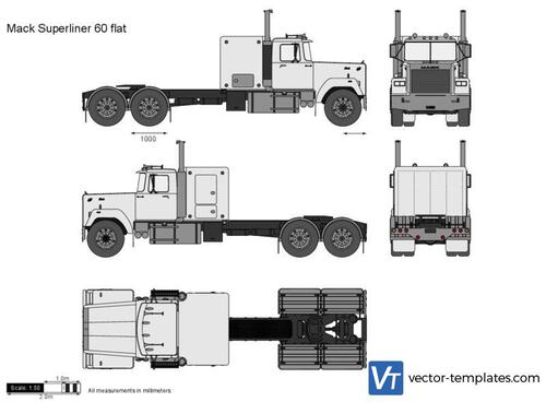 Mack Superliner 60 flat