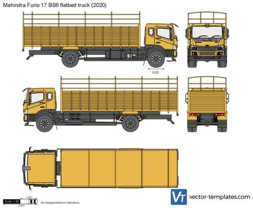 Mahindra Furio 17 BS6 flatbed truck