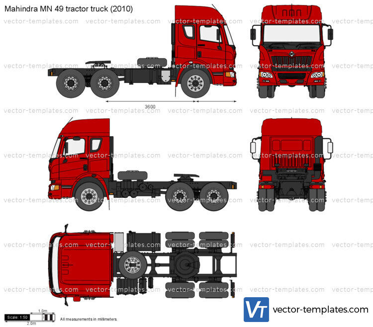 Mahindra MN 49 tractor truck