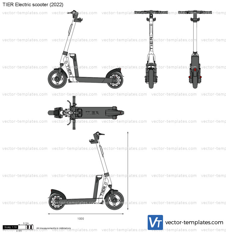 TIER Electric scooter