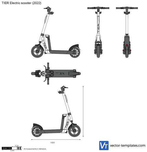 TIER Electric scooter