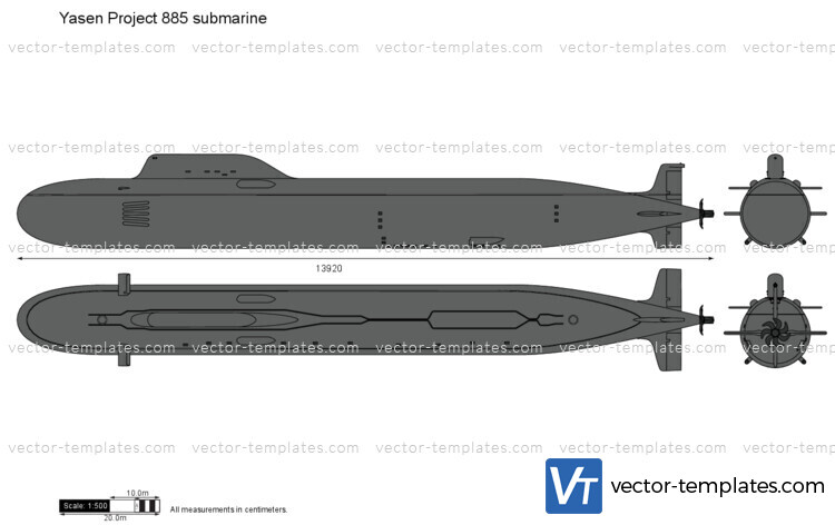 Yasen Project 885 submarine