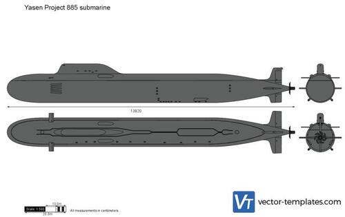 Yasen Project 885 submarine