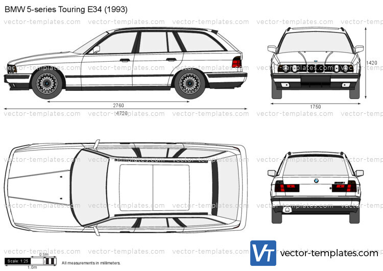 BMW 5-series Touring E34