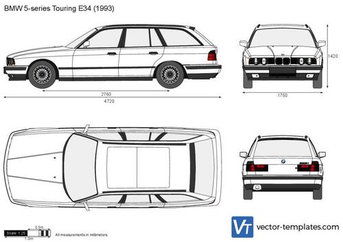 BMW 5-series Touring E34