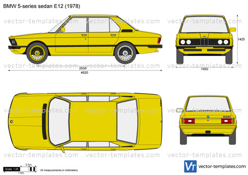 BMW 5-series sedan E12