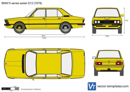 BMW 5-series sedan E12