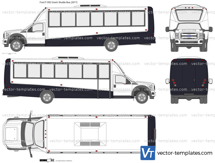 Ford F-550 Grech Shuttle Bus