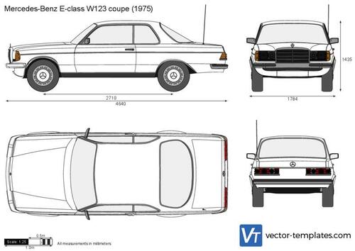 Mercedes-Benz E-class W123 coupe