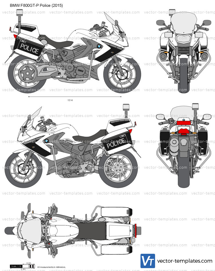 BMW F800GT-P Police