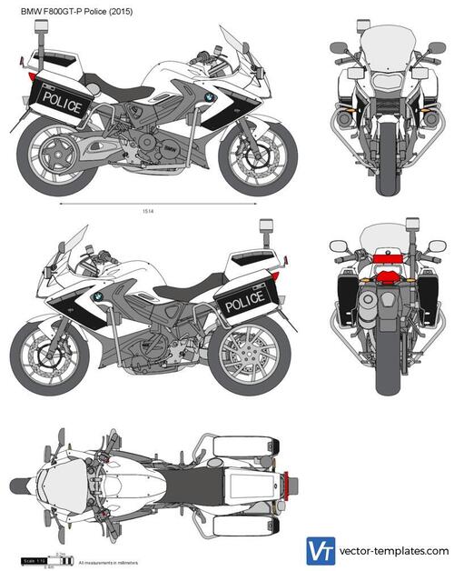 BMW F800GT-P Police