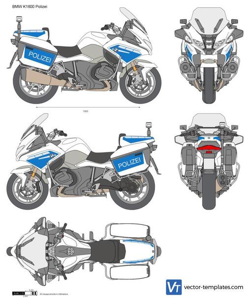 BMW K1600 Polizei