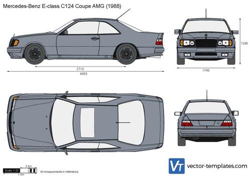 Mercedes-Benz E-class C124 Coupe AMG