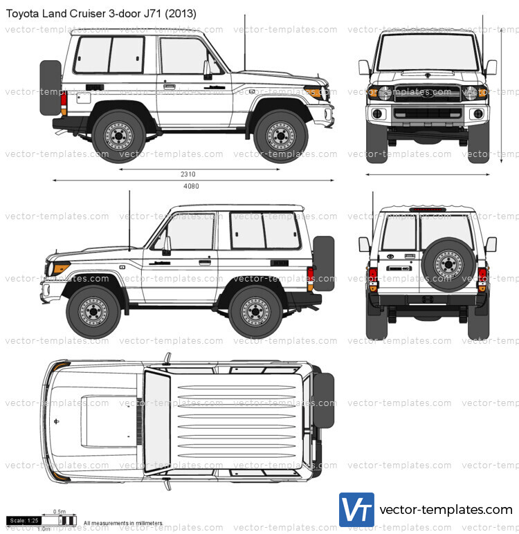 Toyota Land Cruiser 3-door J71