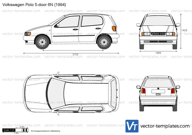 Volkswagen Polo 5-door 6N