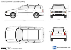 Volkswagen Polo Variant 6N