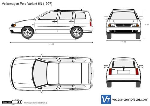 Volkswagen Polo Variant 6N