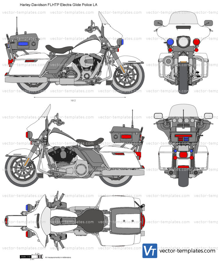 Harley-Davidson FLHTP Electra Glide Police LA