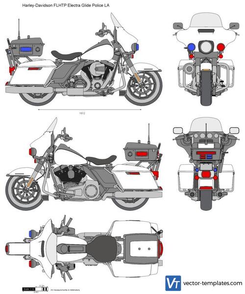 Harley-Davidson FLHTP Electra Glide Police LA