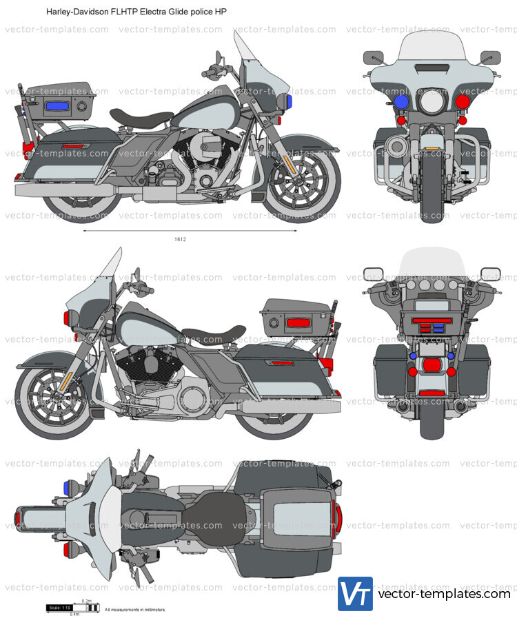 Harley-Davidson FLHTP Electra Glide police HP