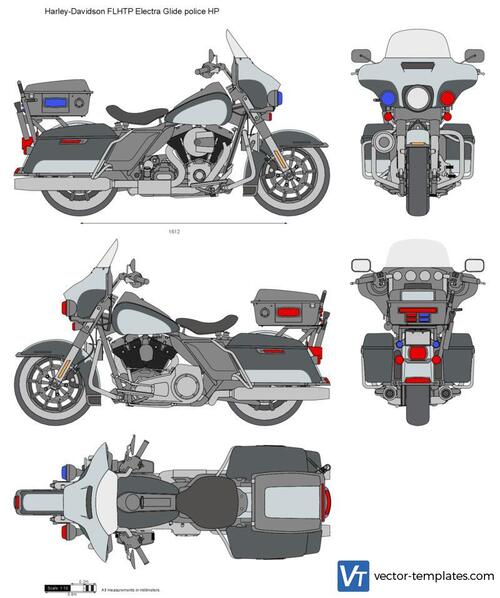 Harley-Davidson FLHTP Electra Glide police HP