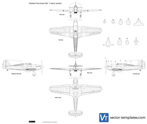 Hawker Hurricane Mk. 1 early variant