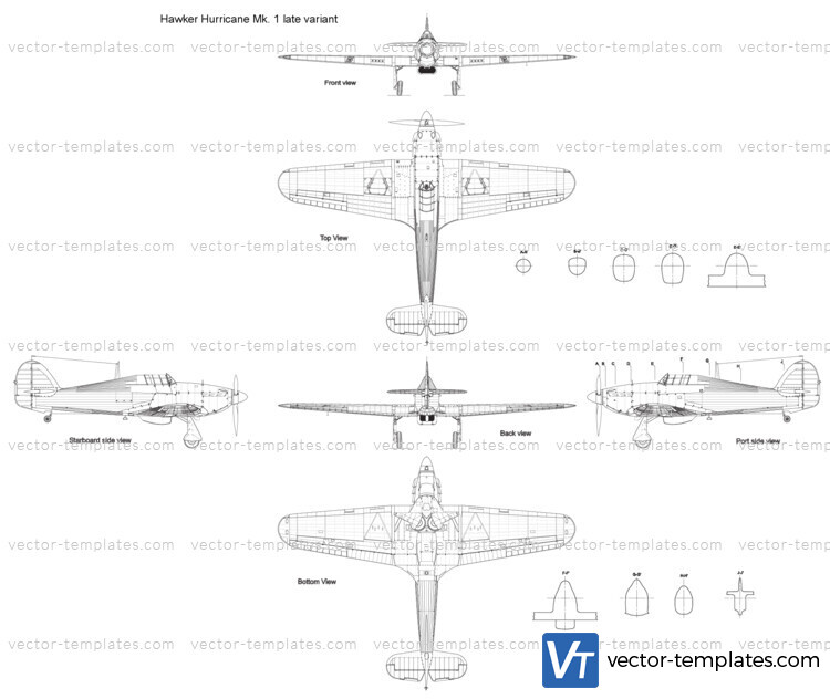 Hawker Hurricane Mk. 1 late variant