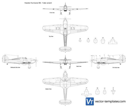 Hawker Hurricane Mk. 1 late variant