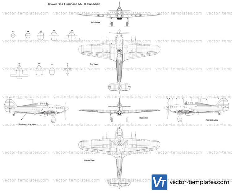 Hawker Sea Hurricane Mk. X Canadian