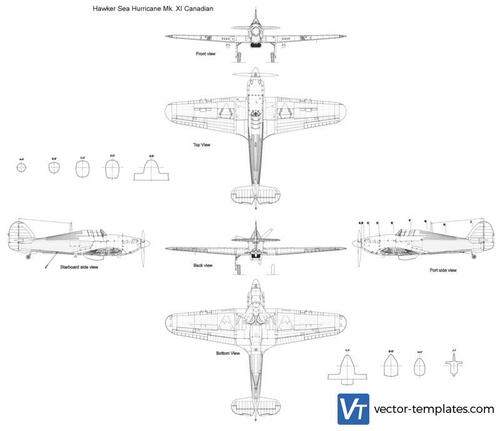 Hawker Sea Hurricane Mk. XI Canadian