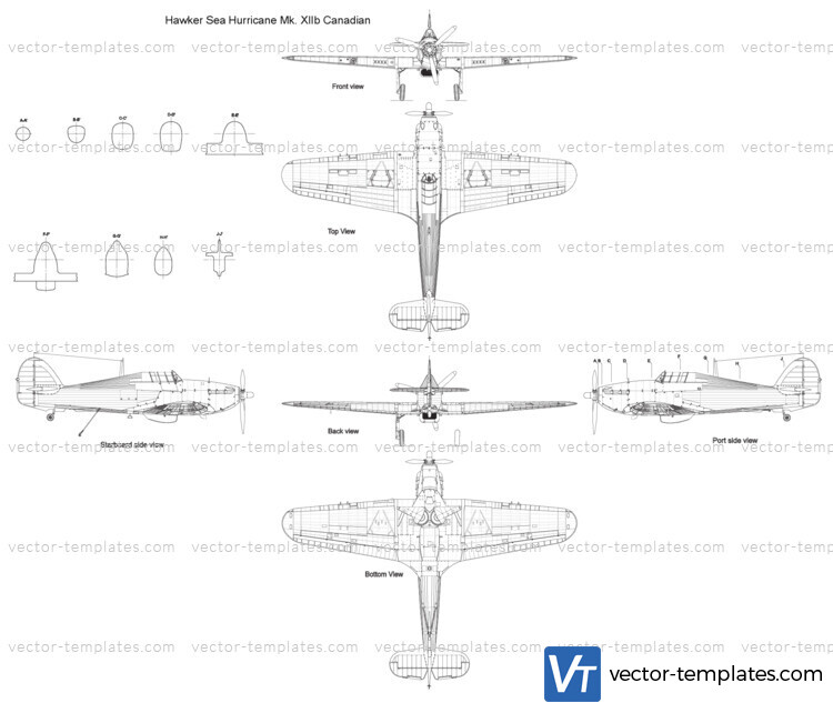 Hawker Sea Hurricane Mk. XIIb Canadian