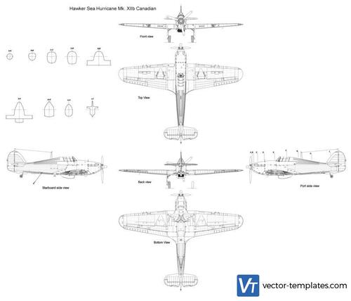 Hawker Sea Hurricane Mk. XIIb Canadian