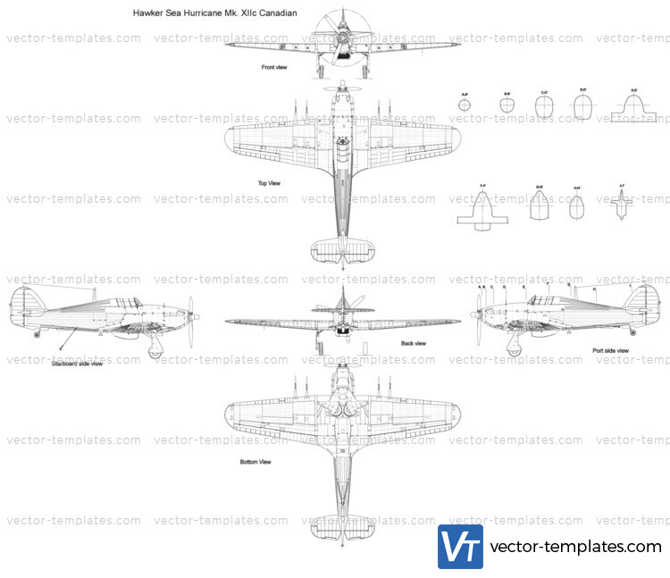 Hawker Sea Hurricane Mk. XIIc Canadian