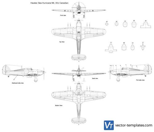 Hawker Sea Hurricane Mk. XIIc Canadian