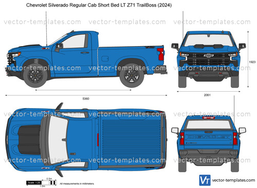 Chevrolet Silverado Regular Cab Short Bed LT Z71 TrailBoss