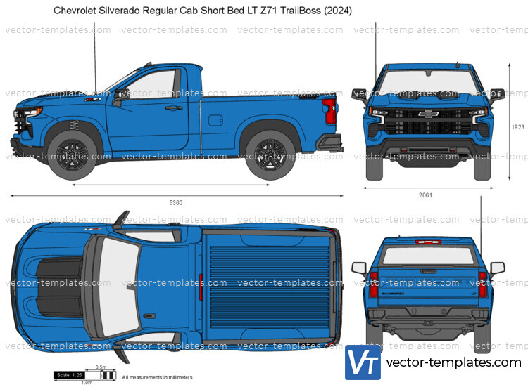 Chevrolet Silverado Regular Cab Short Bed LT Z71 TrailBoss