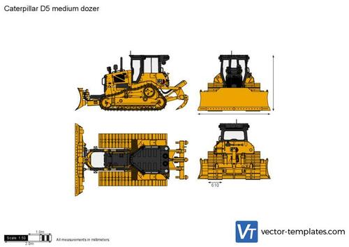 Caterpillar D5 medium dozer