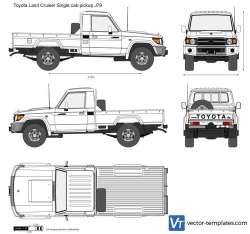 Toyota Land Cruiser Single cab pickup J79