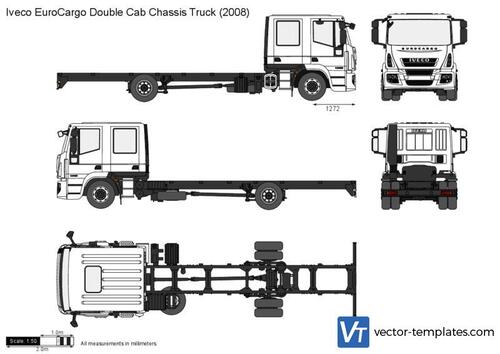 Iveco EuroCargo Double Cab Chassis Truck