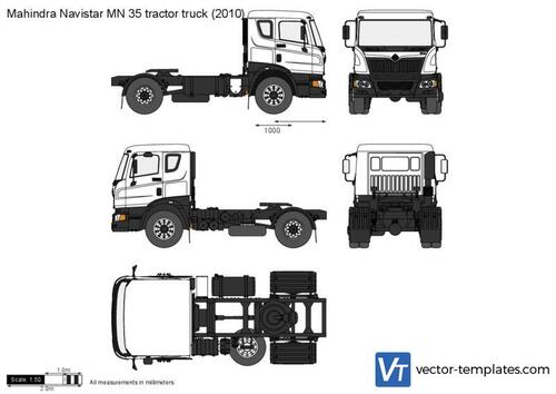 Mahindra Navistar MN 35 tractor truck