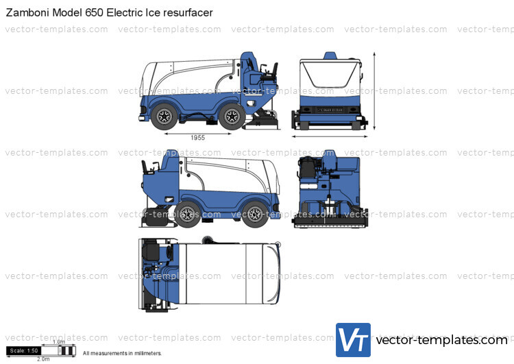 Zamboni Model 650 Electric Ice resurfacer