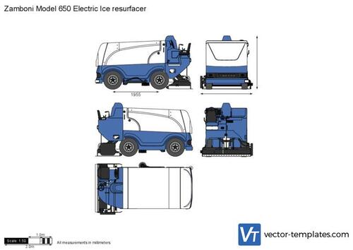 Zamboni Model 650 Electric Ice resurfacer