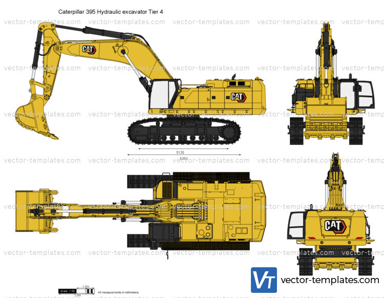 Caterpillar 395 Hydraulic excavator Tier 4