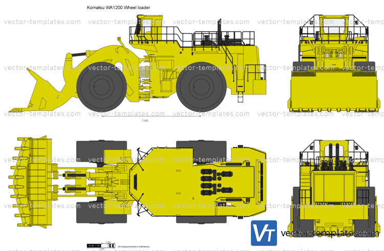 Komatsu WA1200 Wheel loader